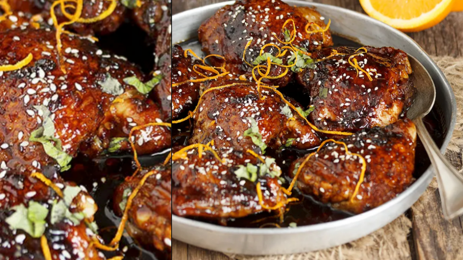 Asian Sweet and Spicy Sticky Chicken (Seasons and Suppers)