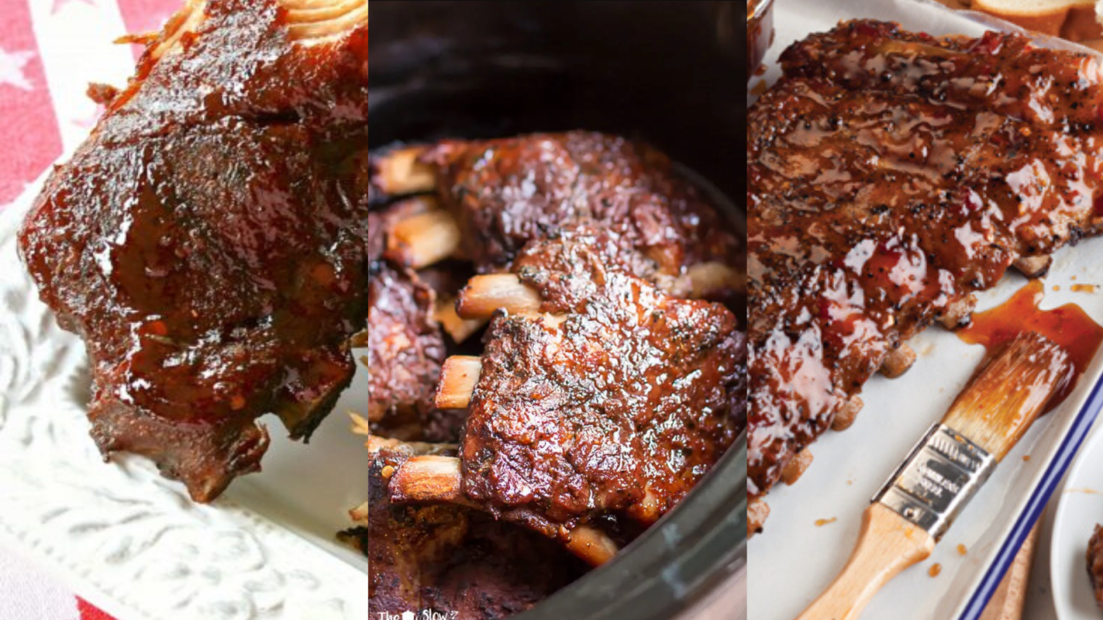 image of different Louisiana cajun style bbq rib recipes