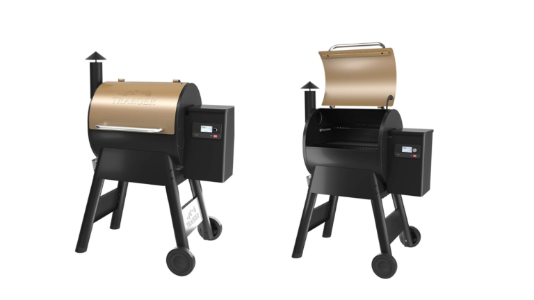 product image of Traeger Pro Series 575 Grill from two views